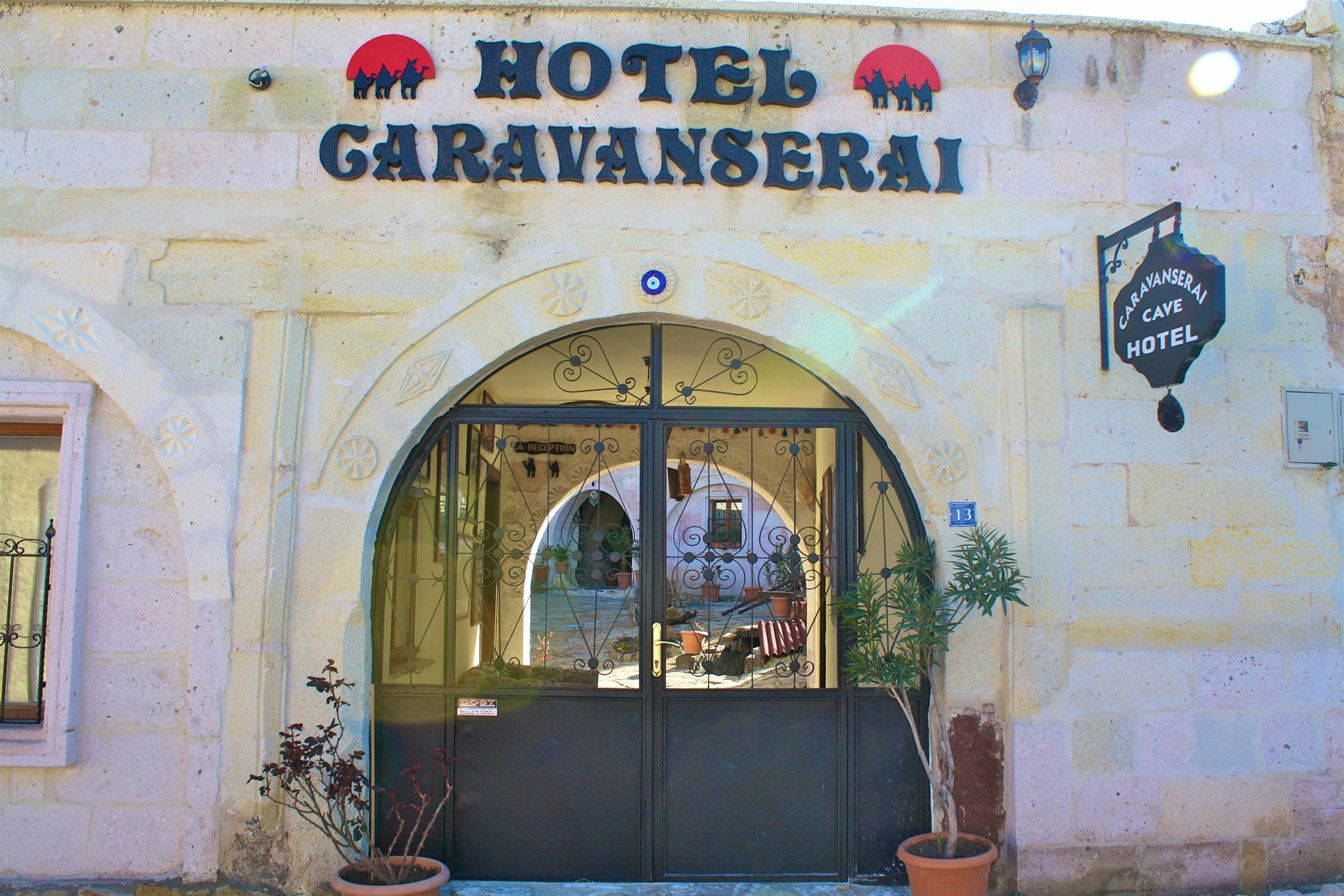 Caravanserai Cave Hotel Goreme Exterior photo